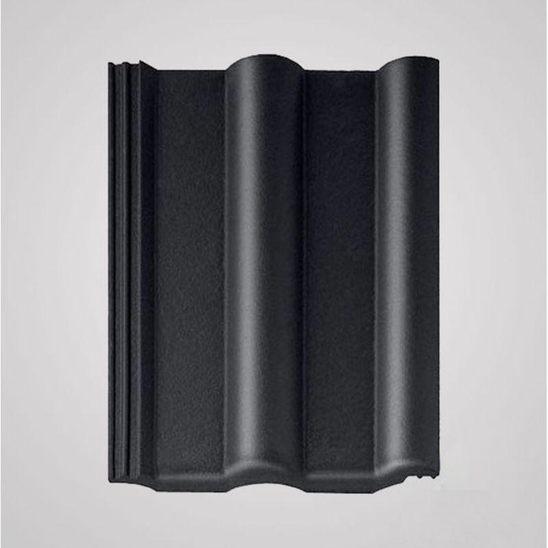 Цементно-песчаная черепица «BRAAS», Франкфуртская, Чёрная